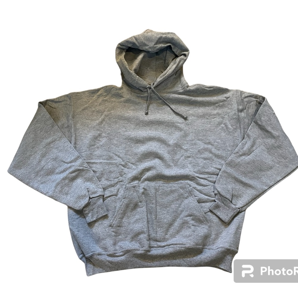 Light grey Jerzees men hoodie NWOT